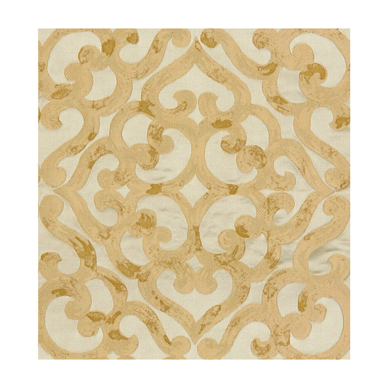 KRAVET DESIGN - KURRAJONG- GOLD - Fabric by the Yard GOLD