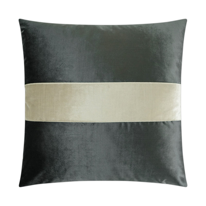 Iridescence Band Pillow - Graphite - DV Kap