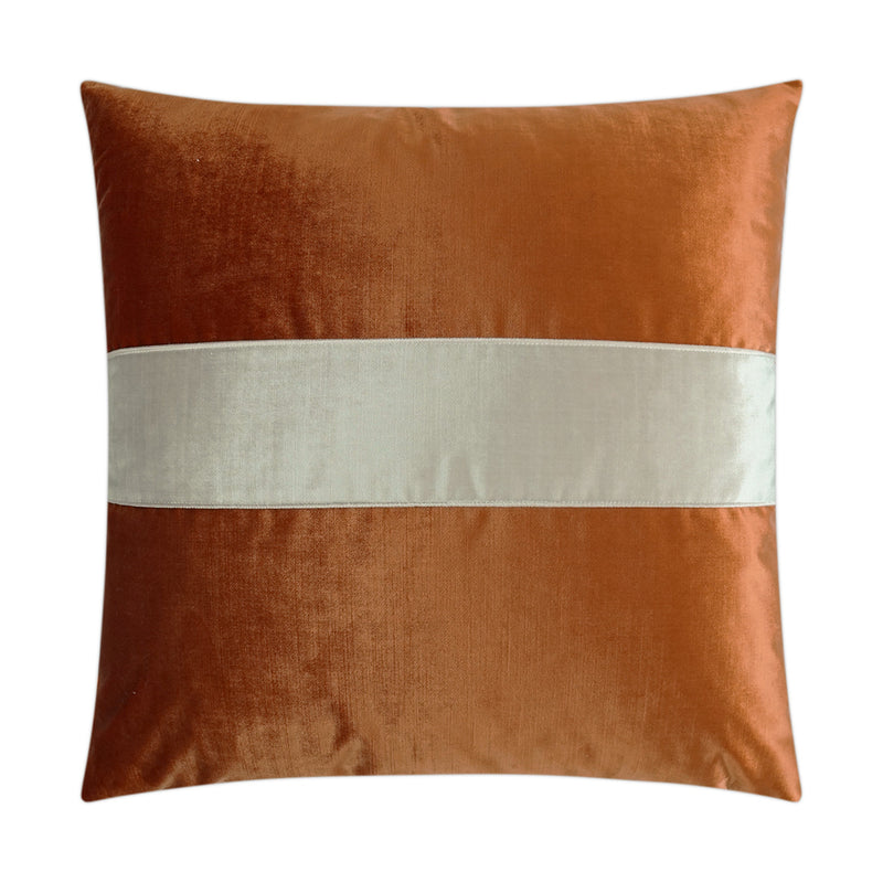 Iridescence Band Pillow - Orange - DV Kap