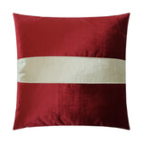 Iridescence Band Pillow - Ruby - DV Kap