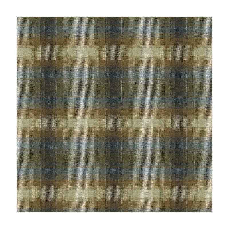 KRAVET COUTURE - TOBOGGAN PLAID- BLUEJAY - Fabric by the Yard BLUEJAY