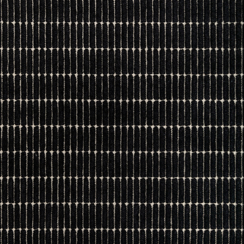 KRAVET COUTURE - BOARDING PASS- NOIR - Fabric by the Yard NOIR
