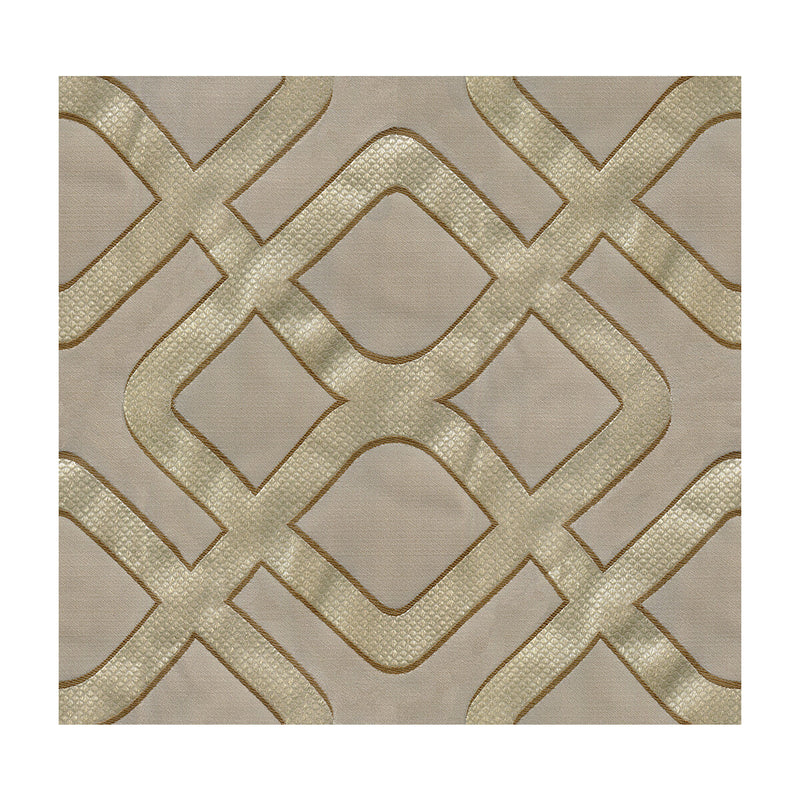 KRAVET DESIGN - KAMARI- TAUPE - Fabric by the Yard TAUPE