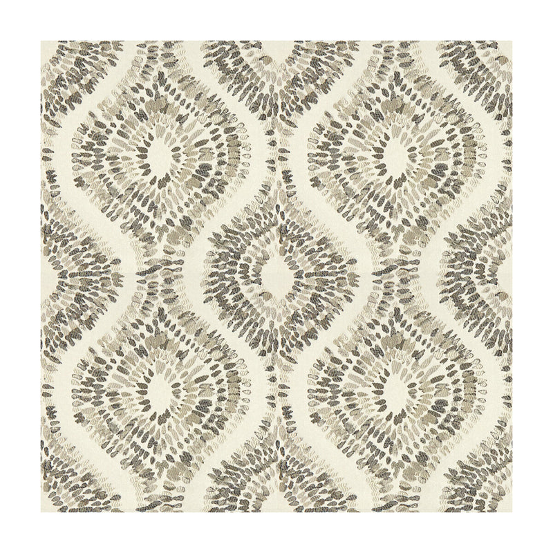 KRAVET DESIGN - SUN PILLAR- STEEL - Fabric by the Yard STEEL