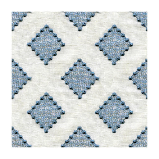 KRAVET BASICS - DIAMONDOTS- INDIGO - Fabric by the Yard INDIGO