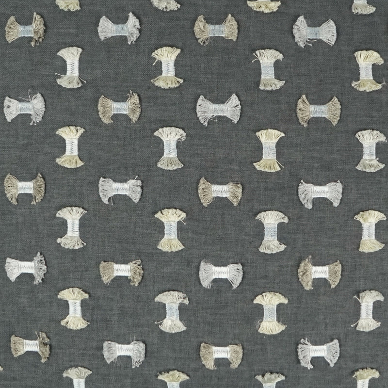 Frayed - Gunmetal - DV Kap - Fabric by the Yard