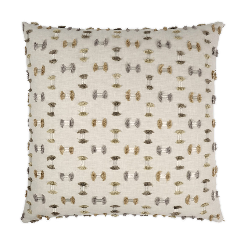Frayed Pillow - Travertine - DV Kap