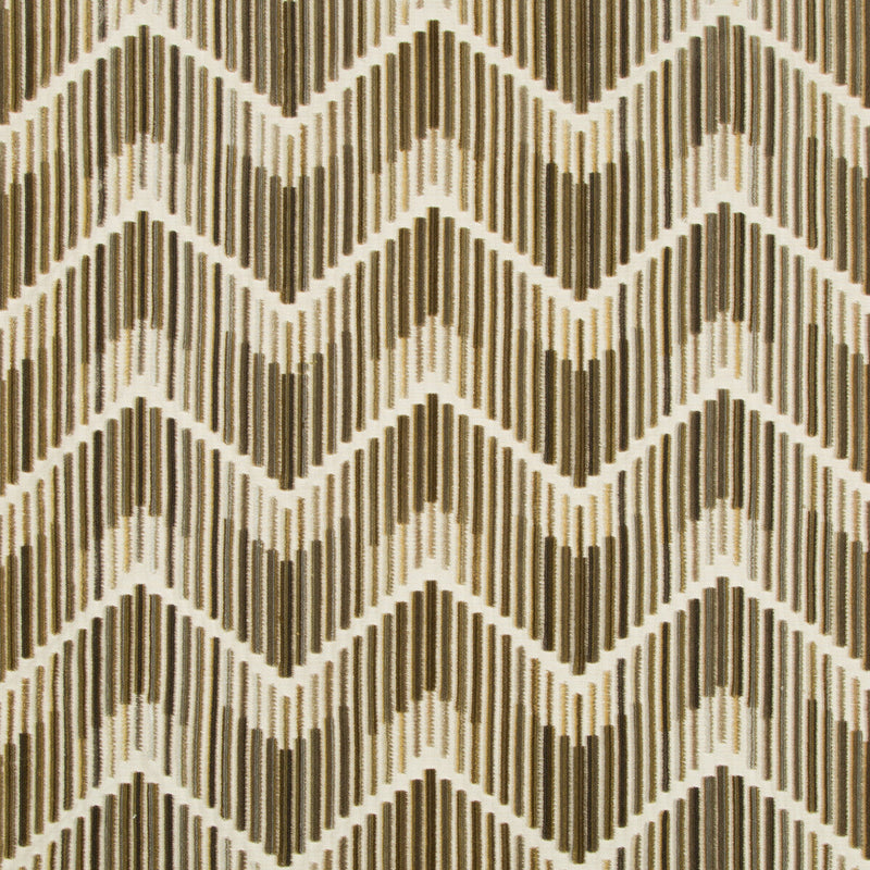 KRAVET COUTURE - HIGHS AND LOWS- TRUFFLE - Fabric by the Yard TRUFFLE