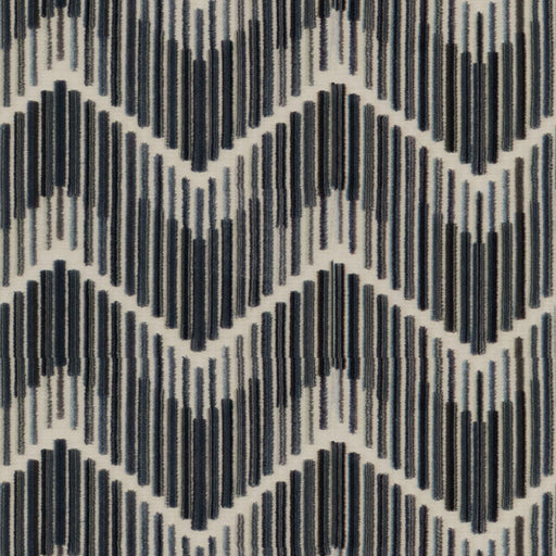 KRAVET COUTURE - HIGHS AND LOWS- STEEL - Fabric by the Yard STEEL