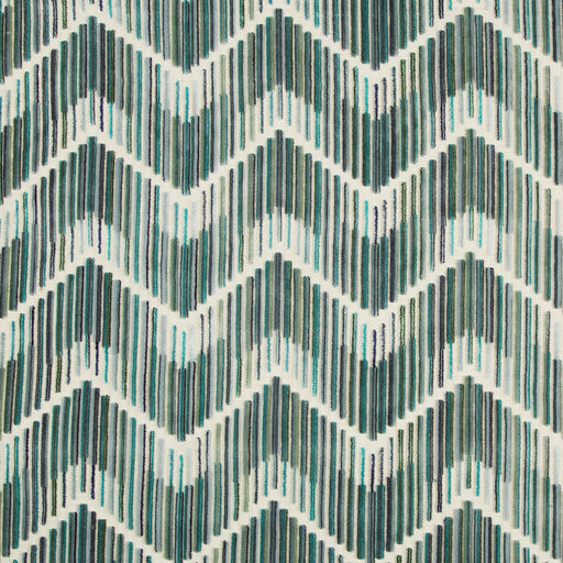 KRAVET COUTURE - HIGHS AND LOWS- PEACOCK - Fabric by the Yard PEACOCK