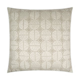 Medallions Pillow - Oyster - DV Kap
