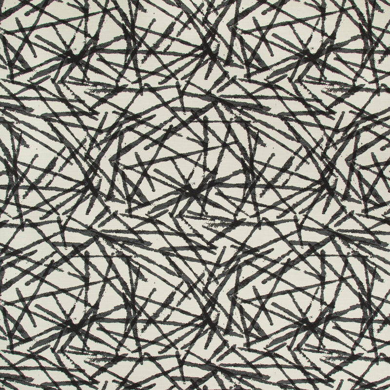 KRAVET DESIGN - STROBELITE- MIDNIGHT - Fabric by the Yard MIDNIGHT