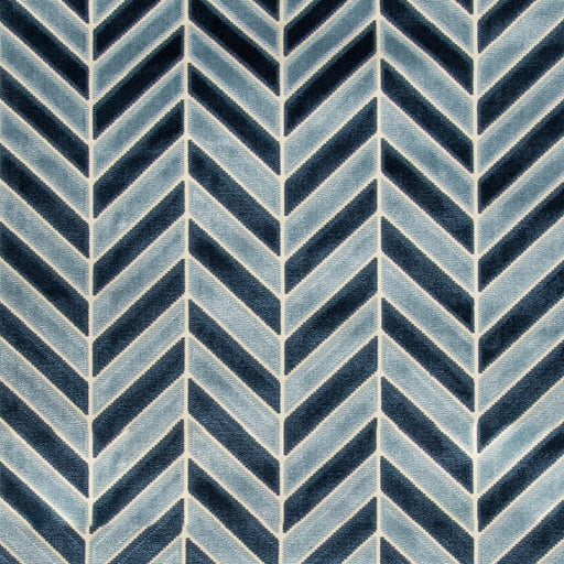 KRAVET COUTURE - PINNACLE VELVET- NAVY - Fabric by the Yard NAVY