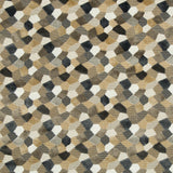 KRAVET COUTURE - MODERN MOSAIC- SANDSTONE - Fabric by the Yard