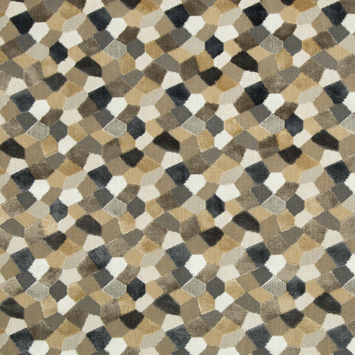 KRAVET COUTURE - MODERN MOSAIC- SANDSTONE - Fabric by the Yard SANDSTONE