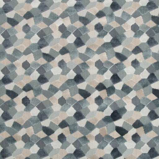 KRAVET COUTURE - MODERN MOSAIC- HARBOR - Fabric by the Yard HARBOR