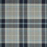 KRAVET COUTURE - HANDSOME PLAID- DELFT - Fabric by the Yard