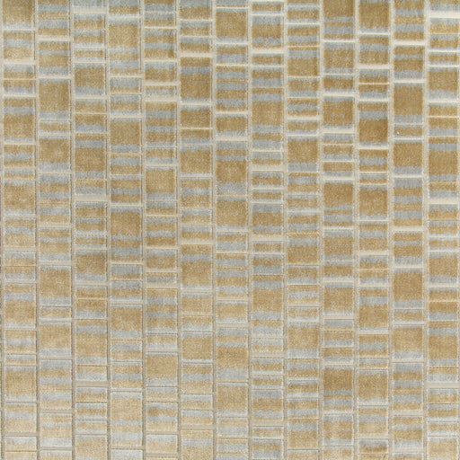 KRAVET BASICS - CAISSON- BRASS - Fabric by the Yard BRASS