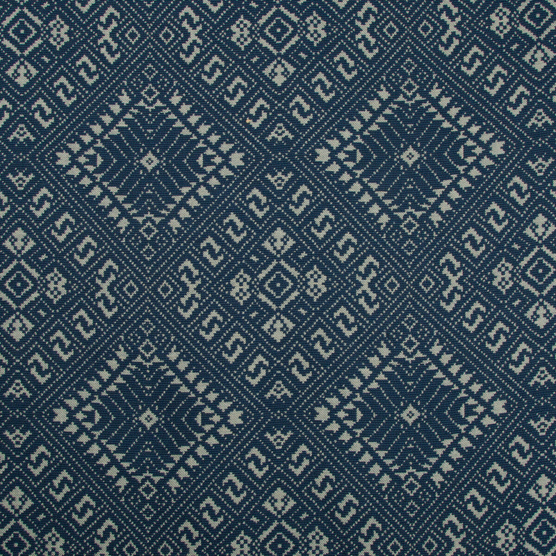 KRAVET DESIGN - PENANG- INDIGO - Fabric by the Yard INDIGO