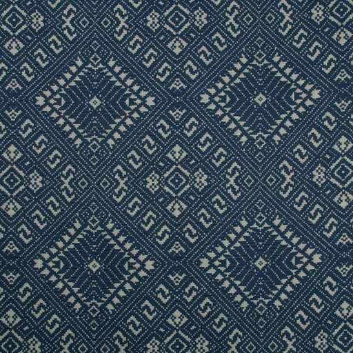 KRAVET DESIGN - PENANG- INDIGO - Fabric by the Yard INDIGO