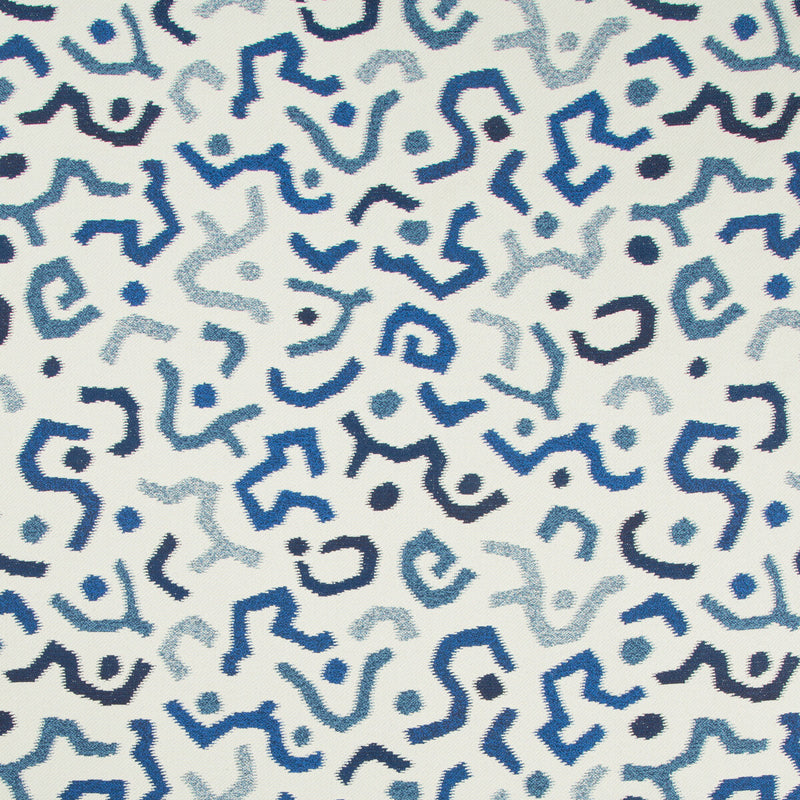 KRAVET DESIGN - MAHE- MARINE - Fabric by the Yard MARINE