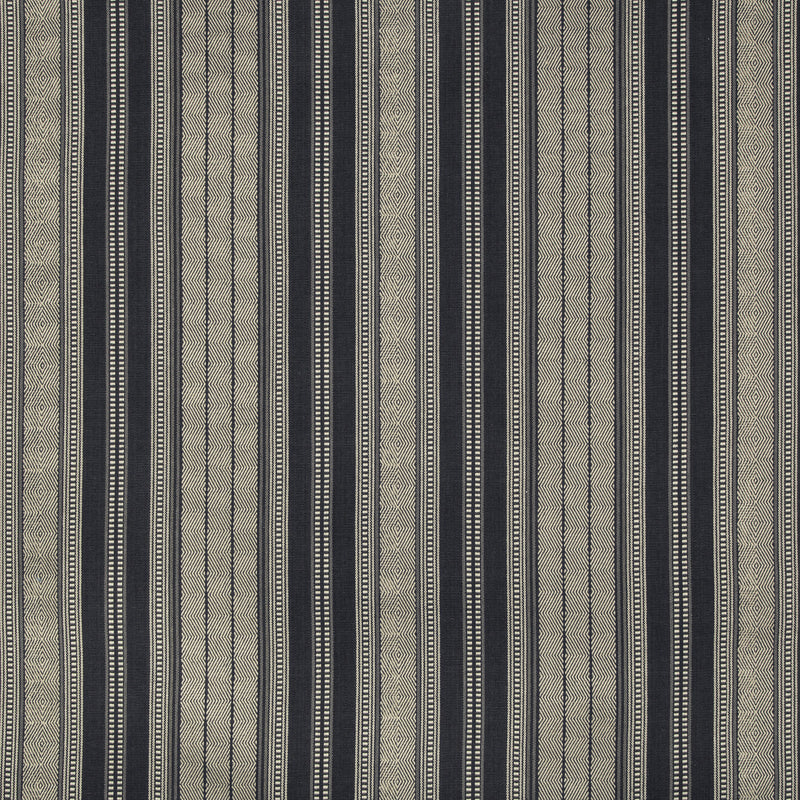 KRAVET DESIGN - LULE STRIPE- INDIGO - Fabric by the Yard INDIGO