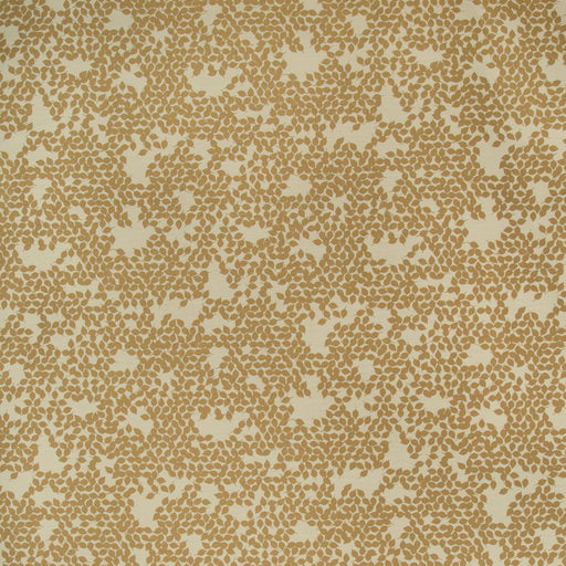 KRAVET CONTRACT - DANCING LEAVES- GOLD - Fabric by the Yard GOLD