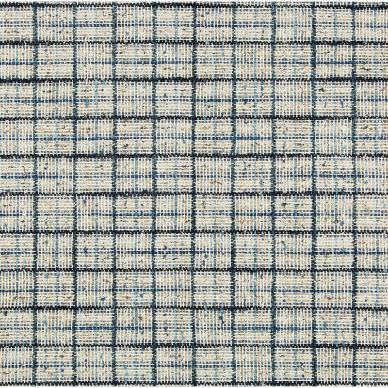 KRAVET COUTURE - WENTHWORTH CHECK- MARINE - Fabric by the Yard MARINE