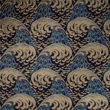 KRAVET COUTURE - KAIYOU- INDIGO - Fabric by the Yard
