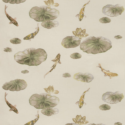 KRAVET COUTURE - LOTUS POND- LIMESTONE - Fabric by the Yard LIMESTONE