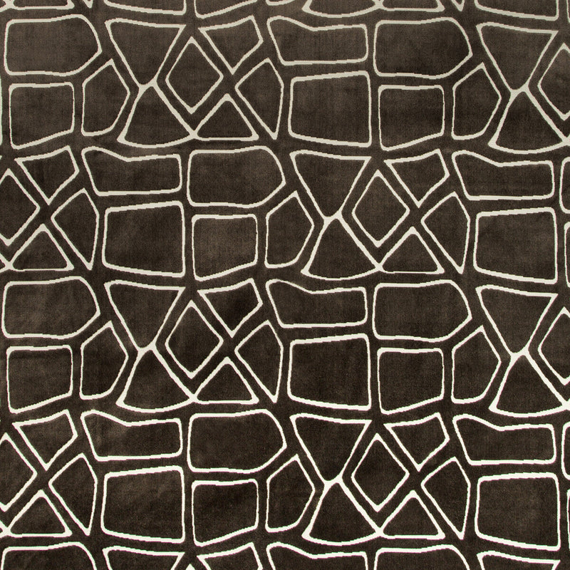 KRAVET DESIGN - MURAL VELVET- JAVA - Fabric by the Yard JAVA