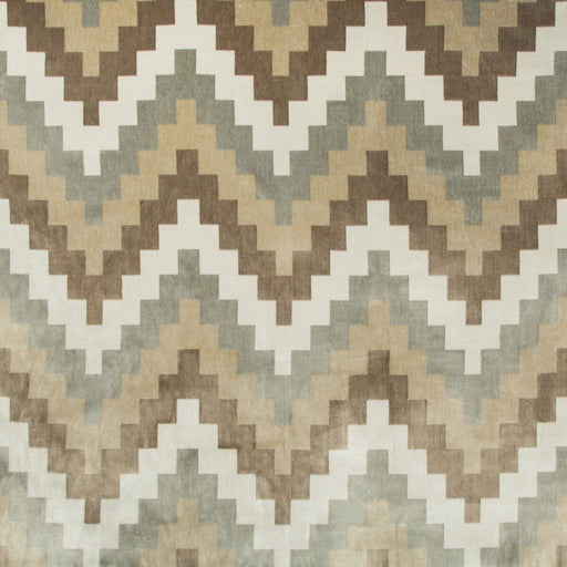 KRAVET DESIGN - QATARI VELVET- CLOUD - Fabric by the Yard CLOUD