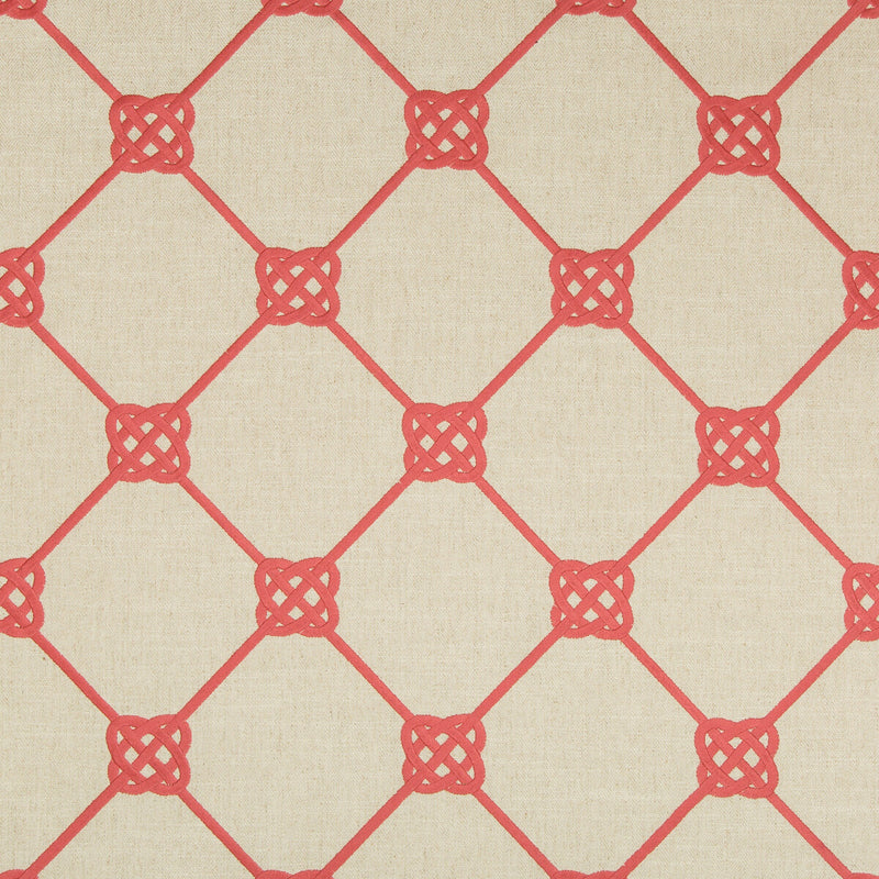 KRAVET BASICS - KNOTBRIDGE- CORAL - Fabric by the Yard CORAL