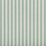 KRAVET BASICS - SEASTRIPE- TEAL - Fabric by the Yard