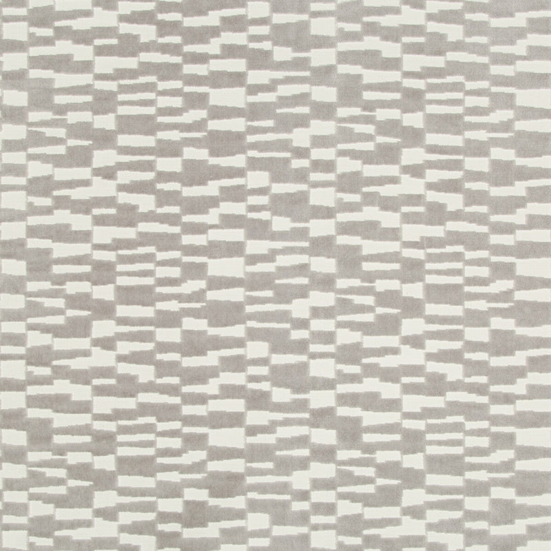 KRAVET BASICS - MOD VELVET- STEEL - Fabric by the Yard STEEL