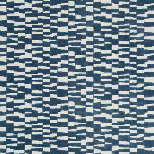 KRAVET BASICS - MOD VELVET- MARINE - Fabric by the Yard MARINE
