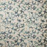 KRAVET COUTURE - LES FLEURS- TEAL - Fabric by the Yard