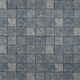 KRAVET COUTURE - STITCH RESIST- ROYAL - Fabric by the Yard