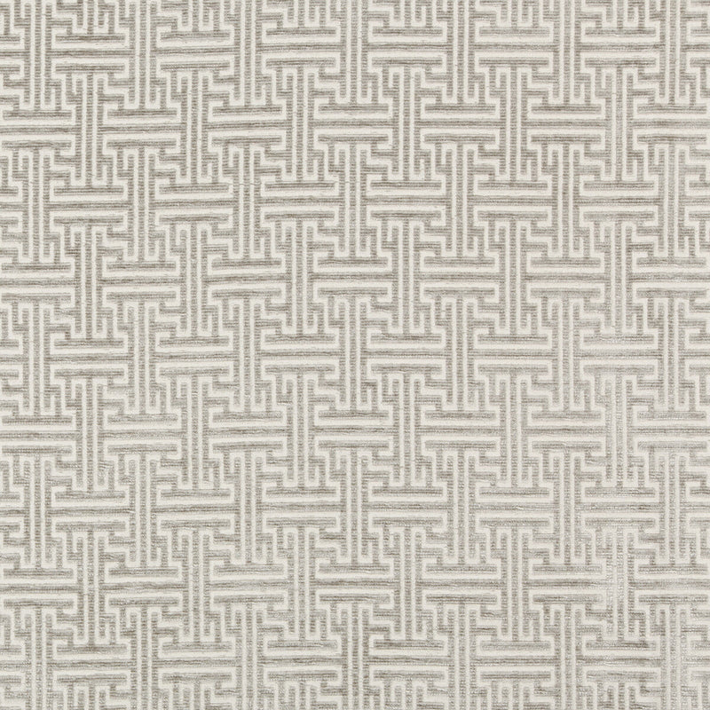 KRAVET COUTURE - GUEST HOUSE- PLATINUM - Fabric by the Yard PLATINUM