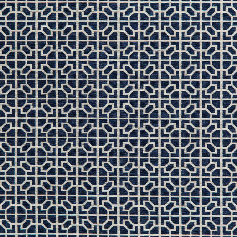 KRAVET DESIGN - RAIA- NAVY - Fabric by the Yard NAVY
