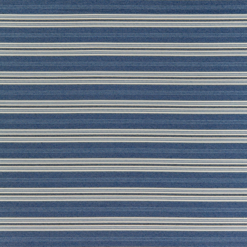 KRAVET DESIGN - HULL STRIPE- MARINE - Fabric by the Yard MARINE