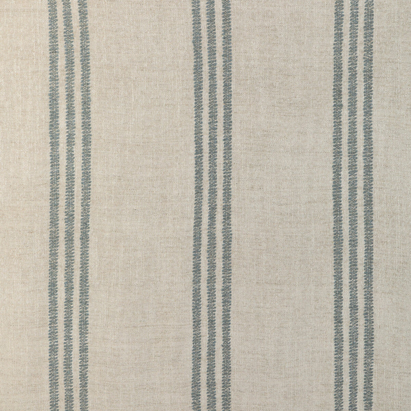 KRAVET COUTURE - KARPHI STRIPE- SKY - Fabric by the Yard SKY