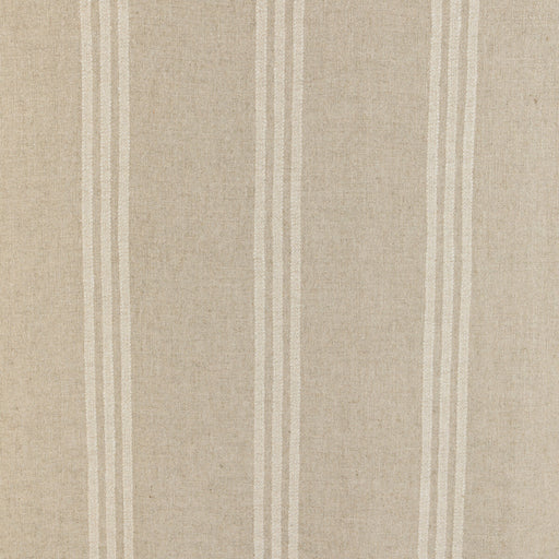 KRAVET COUTURE - KARPHI STRIPE- FLAX - Fabric by the Yard FLAX