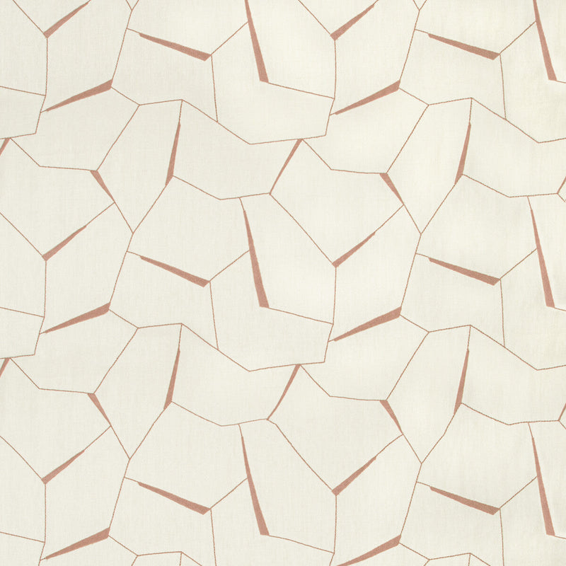 KRAVET COUTURE - DIVERGING- BLUSH - Fabric by the Yard BLUSH