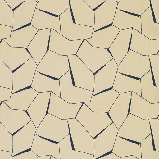 KRAVET COUTURE - DIVERGING- INDIGO - Fabric by the Yard INDIGO