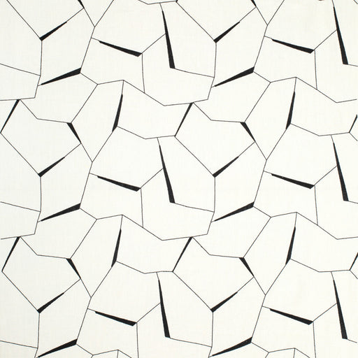 KRAVET COUTURE - DIVERGING- EBONY - Fabric by the Yard EBONY