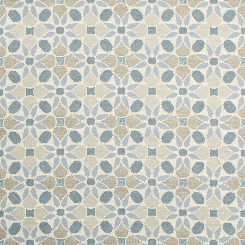 KRAVET CONTRACT - TIEPOLO- WATERFALL - Fabric by the Yard WATERFALL