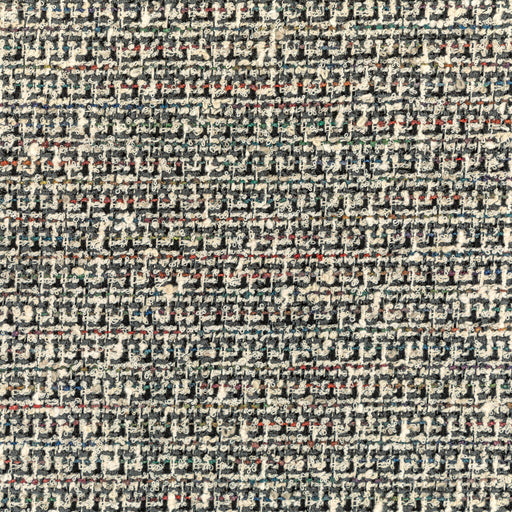 KRAVET COUTURE - ATELIER TWEED- NOIR MULTI - Fabric by the Yard NOIR MULTI