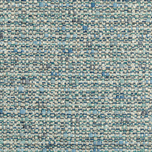 KRAVET COUTURE - NATURALIST- AQUA - Fabric by the Yard AQUA