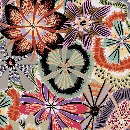 KRAVET COUTURE - 36180 - PASSIFLORA GIANT - Fabric By the Yard